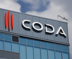 Coda Apartments Main Channel Letters High Rise