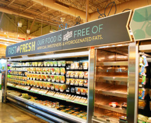 Whole Foods Cherry Creek fast and fresh sign
