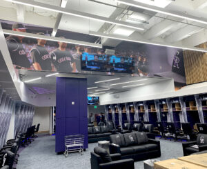 Colorado Rockies locker room graphics