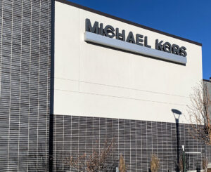 Michael Kors exterior sign at Denver Premium Outlets